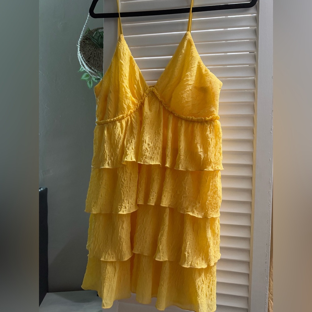 Fashion Nova Sunny Yellow Dress